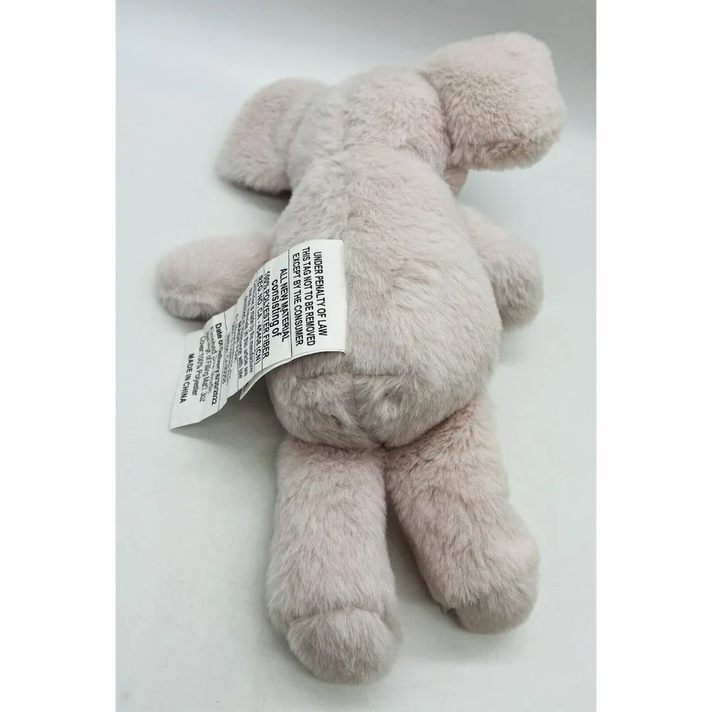 SL Home Fashions Pink Elephant‎ Plush Stuffed Animal Gray Sewn Eyes 9 inch